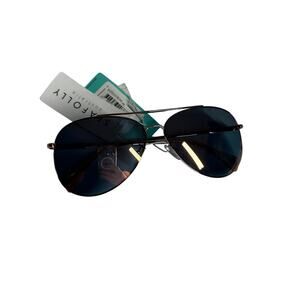 NEW Seafolly Pink Rose Gold Aviator Sunglasses